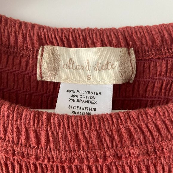 Altar'd State Ruched Baby Tee - Picture 2 of 2